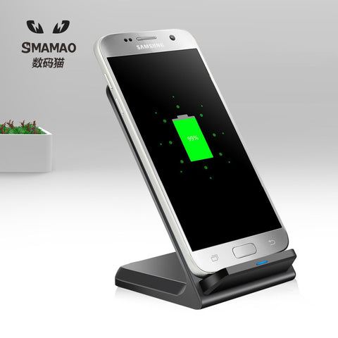 Image of 10W Wireless Charger, Quick Charging Dock For Mobile Phone