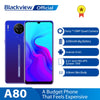 Blackview A80 Android 10.0 Go Quad Rear 13MP Camera Mobile Phone 6.21 Waterdrop Screen 2GB+16GB Cellphone 4200mAh 4G Smartphone