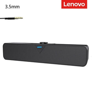 Lenovo L102 TV Sound Bar Wired and Wireless Bluetooth Home Surround SoundBar for PC Theater TV Speaker