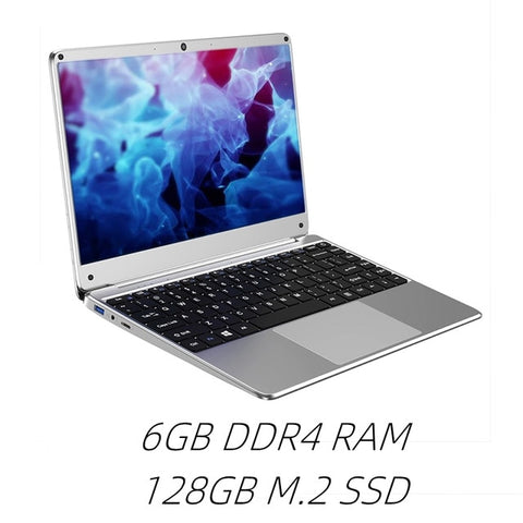 Image of KUU KBOOK PRO 14.1 inch Intel N3450 Quad Core 6GB DDR4 RAM 256GB SSD Notebook IPS Laptop With additional Sata 2.5 port