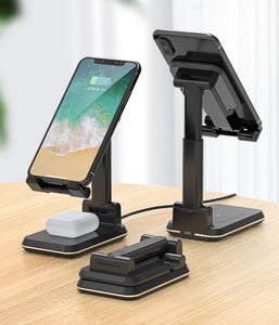 2-in-1 Wireless Charger and  Foldable Phone Stand
