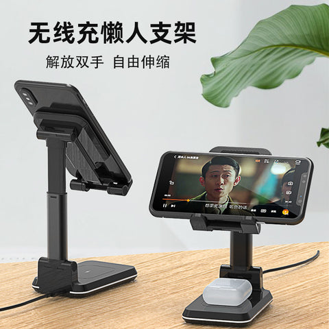 Image of 2-in-1 Wireless Charger and  Foldable Phone Stand