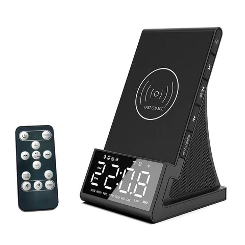 Image of Wireless Charging Stand Bluetooth Speaker - ExpoMegaStore