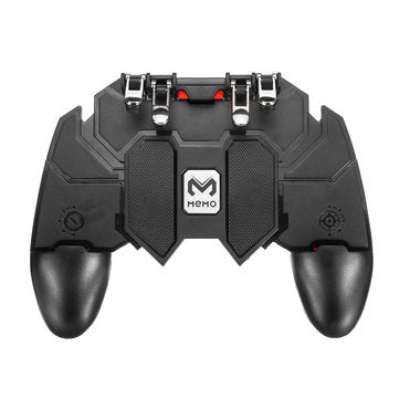AK66 Six Fingers All-in-One Game Controller for Cellphone Free Fire Key Button Joystick Gamepad L1 R1Trigger