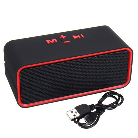 Wireless bluetooth Speaker AUX TF USB Portable Music Sound FM Hands Free Call - ExpoMegaStore