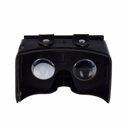 Image of TOCHIC Leather 3D VR Glasses Virtual Reality Games Movies Device For 4.0-inch to 5.5-inch Smartphone - ExpoMegaStore