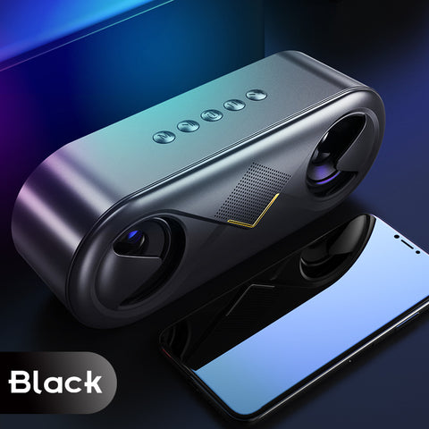 S6 Wireless bluetooth 5.0 4D Stereo Surround Sound Speaker Hifi Driver Flash Light Handsfree Headset - ExpoMegaStore
