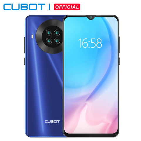 Image of Cubot Note 20 Pro Quad Camera Smartphone NFC 6GB/8GB+128GB 6.5” 4200mAh Android 10 Dual SIM Telephone 4G LTE celular Note20 Pro