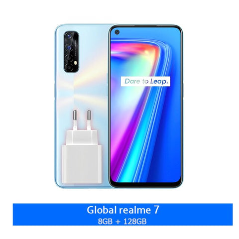 Image of Global Version realme 7 8GB 128GB Helio G95 6.5'' 90Hz Ultra Display 30W Dart Charge 48MP AI Quad Cameras 5000mAh - ExpoMegaStore