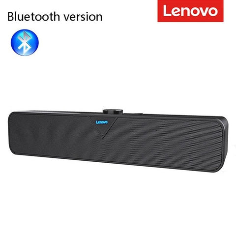 Image of Lenovo L102 TV Sound Bar Wired and Wireless Bluetooth Home Surround SoundBar for PC Theater TV Speaker