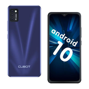5.5'' CUBOT Note7 Smartphone Android 10.0 Pie 13MP Rear Triple Camera Dual SIM Card Cellphones 3100mAh Small Smart Mobile Phone