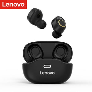 Lenovo X18 TWS Earphones Bluetooth 5.0 Wireless Headset Sweatproof Sports Earbuds With Mic Charging Box Touch Control For iPhone - ExpoMegaStore