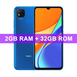 Global Version Xiaomi Redmi 9C Mobile Phone 2GB RAM 32GB ROM MTK Helio G35 6.53" Waterdrop Display 5000mAh Battery Smart Phone - ExpoMegaStore