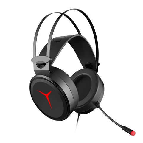 Image of Lenovo Star Y360 Wired Gaming Headset Gamer PC Over-the-ear Headphone With Microphone Earphones For PC Computer Ear Headphones - ExpoMegaStore