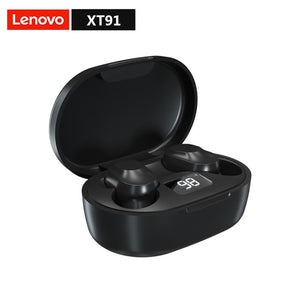 New Lenovo XT91 TWS True Wireless Earphone Bluetooth 5.0 Earbuds With Mic Noise Reduction AI Control Gaming Headset Stereo Bass - ExpoMegaStore