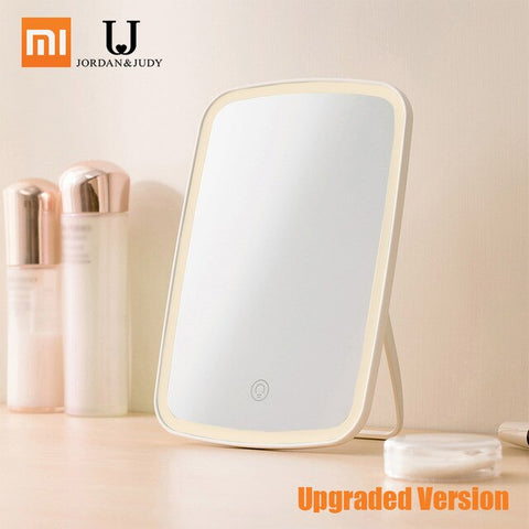Image of Xiaomi Mijia LED Makeup Mirror with Light Touch Switch Control Natural Portable Makeup Led Light Dormitory Desktop Mirror - ExpoMegaStore