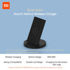 Xiaomi Vertical Wireless Charger 20W Max with Flash Charging Qi Compatible Multiple Safe Stand Horizontal for Xiaomi phone - ExpoMegaStore