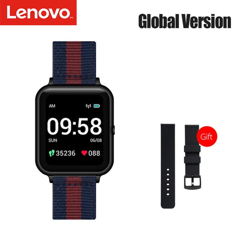 Image of Lenovo S2 Smart Watch 240x240 Fitness Tracker Calorie Pedometer Sleep Heart Rate Monitor Smartwatch Men Women Gift Band