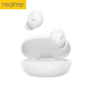 Realme Buds Q TWS Wireless Earphones BT5.0 Stereo Waterproof Intelligent Touch Controls Handsfree with Mic 400mAh Charging Box - ExpoMegaStore
